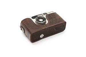 CONTAX T2 ケース、取説付 レザーカメラケースカバー保護バッグ Contax T2 T3 TVS1 TVS2